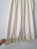 Sonderhaus Ruffle Hem Wide Leg Pants (M)