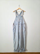 Light Wash Denim Overalls (XL)
