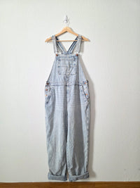 Light Wash Denim Overalls (XL)