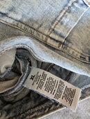 Light Wash Denim Overalls (XL)