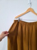 Lisa Bayne Barrel Linen Pants (XL)