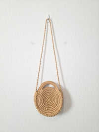 Small Straw Crossbody Bag