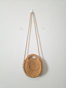Small Straw Crossbody Bag