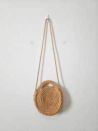 Small Straw Crossbody Bag