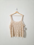 NEW Crochet Boho Tank (3X)