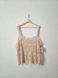 NEW Crochet Boho Tank (3X)