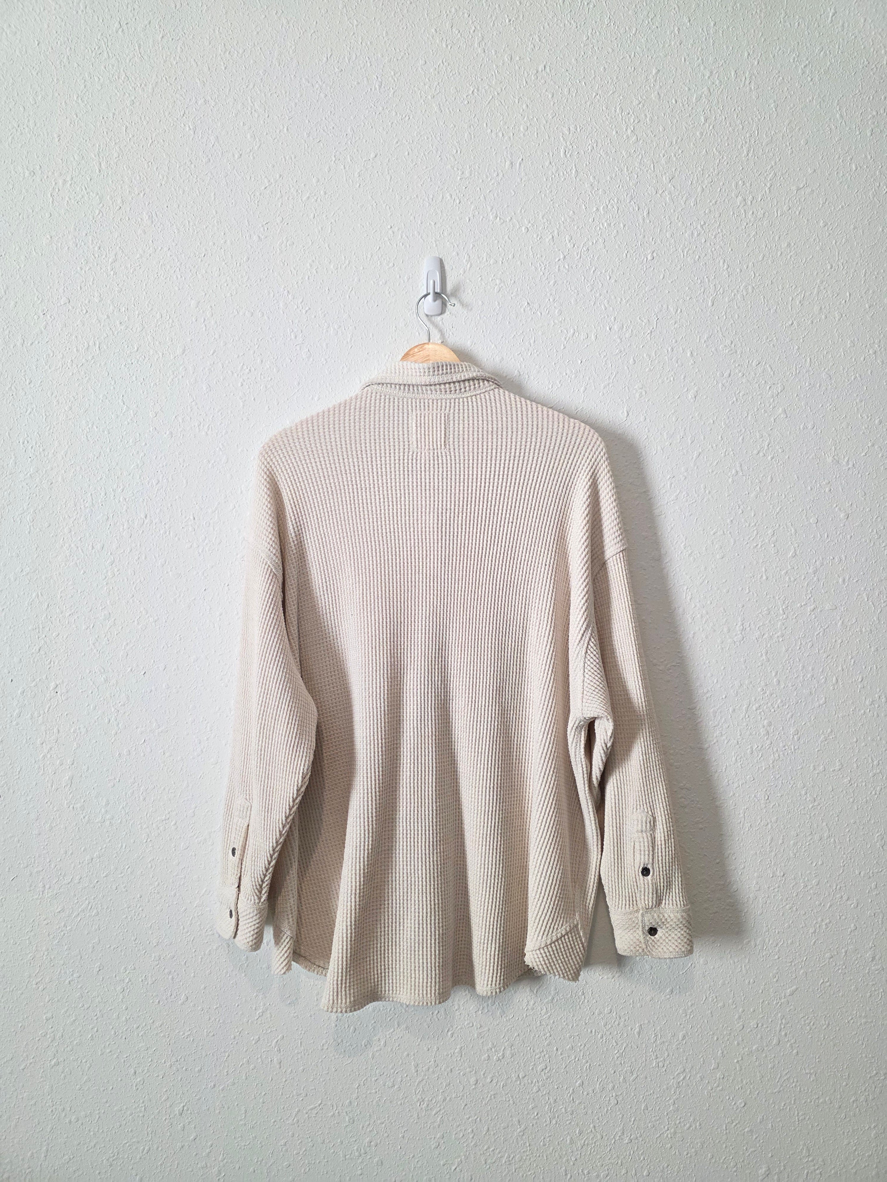 Aerie Oversized Waffle Jacket (XS)