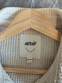 Aerie Oversized Waffle Jacket (XS)