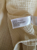 Cotton Gauze Puff Sleeve Top (M)