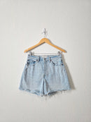 Abercrombie Light Wash Dad Shorts (28/6)