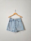 Abercrombie Light Wash Dad Shorts (28/6)