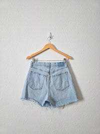 Abercrombie Light Wash Dad Shorts (28/6)