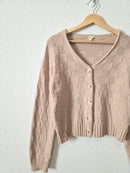 Hem & Thread Checkered Sweater (S)