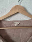 Hem & Thread Checkered Sweater (S)