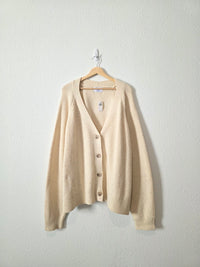 NEW Neutral Ribbed Cardigan (3X)