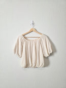 Moon River Linen Blend Top (S)