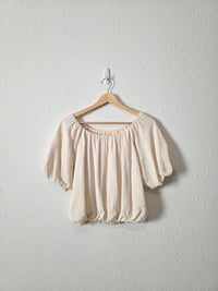 Moon River Linen Blend Top (S)