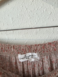 Carly Jean Floral Maxi Skirt (M)