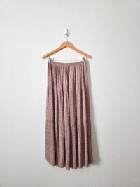 Carly Jean Floral Maxi Skirt (M)