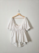Free People Cotton Babydoll Top (XL)