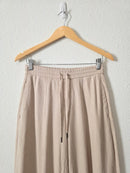 Linen Blend Wide Leg Pants (XS)