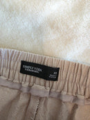 Linen Blend Wide Leg Pants (XS)