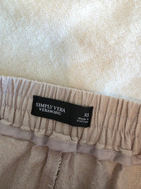 Linen Blend Wide Leg Pants (XS)