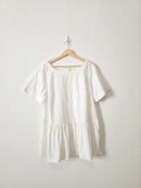 Anthropologie Cotton Babydoll Top (L)