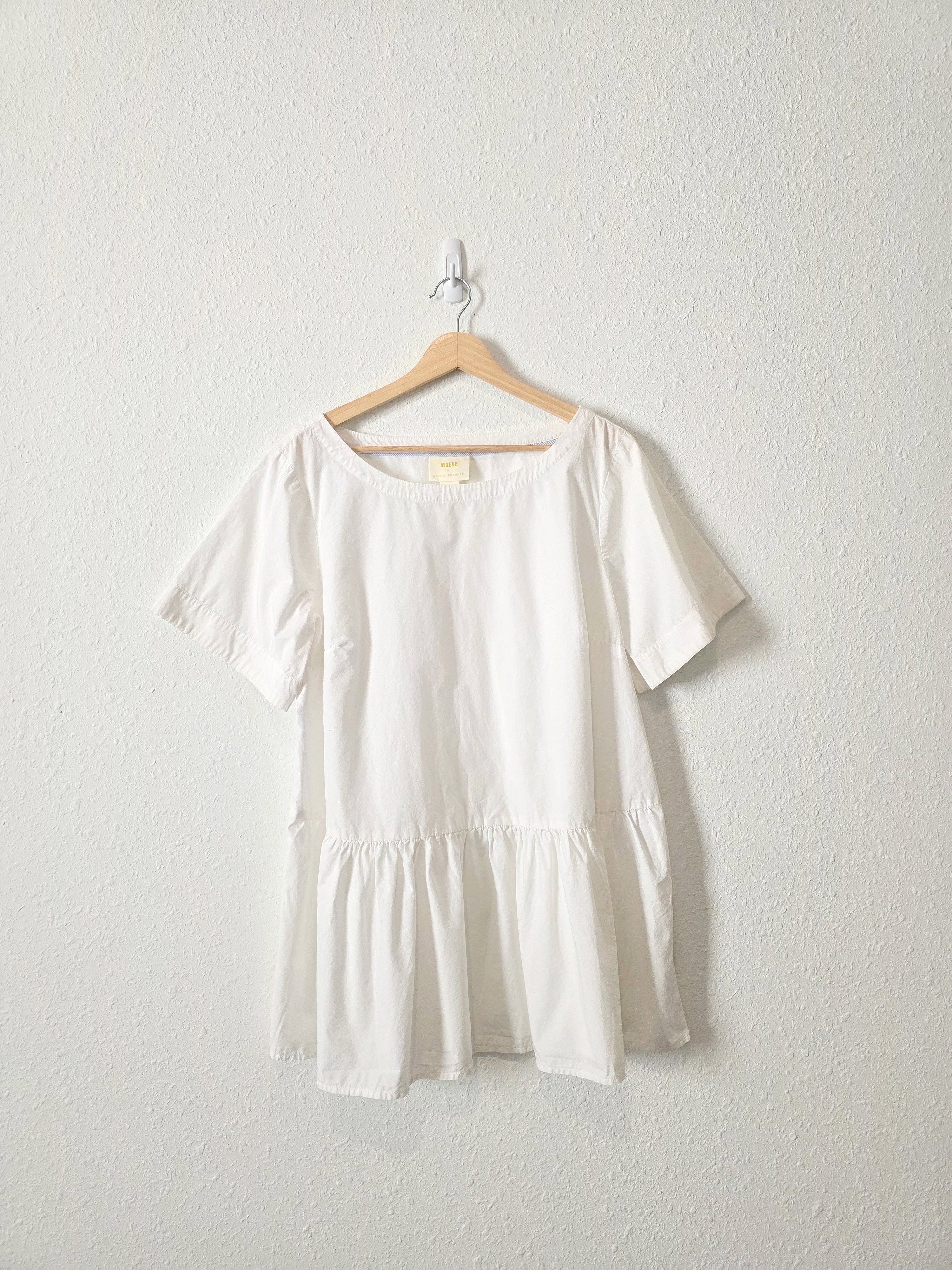 Anthropologie Cotton Babydoll Top (L)