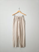 Parachute Straight Linen Pants (XS)