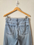 Light Wash Baggy Wide Leg Jeans (2s)