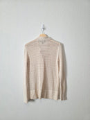 Cream Textured Cardigan (S)