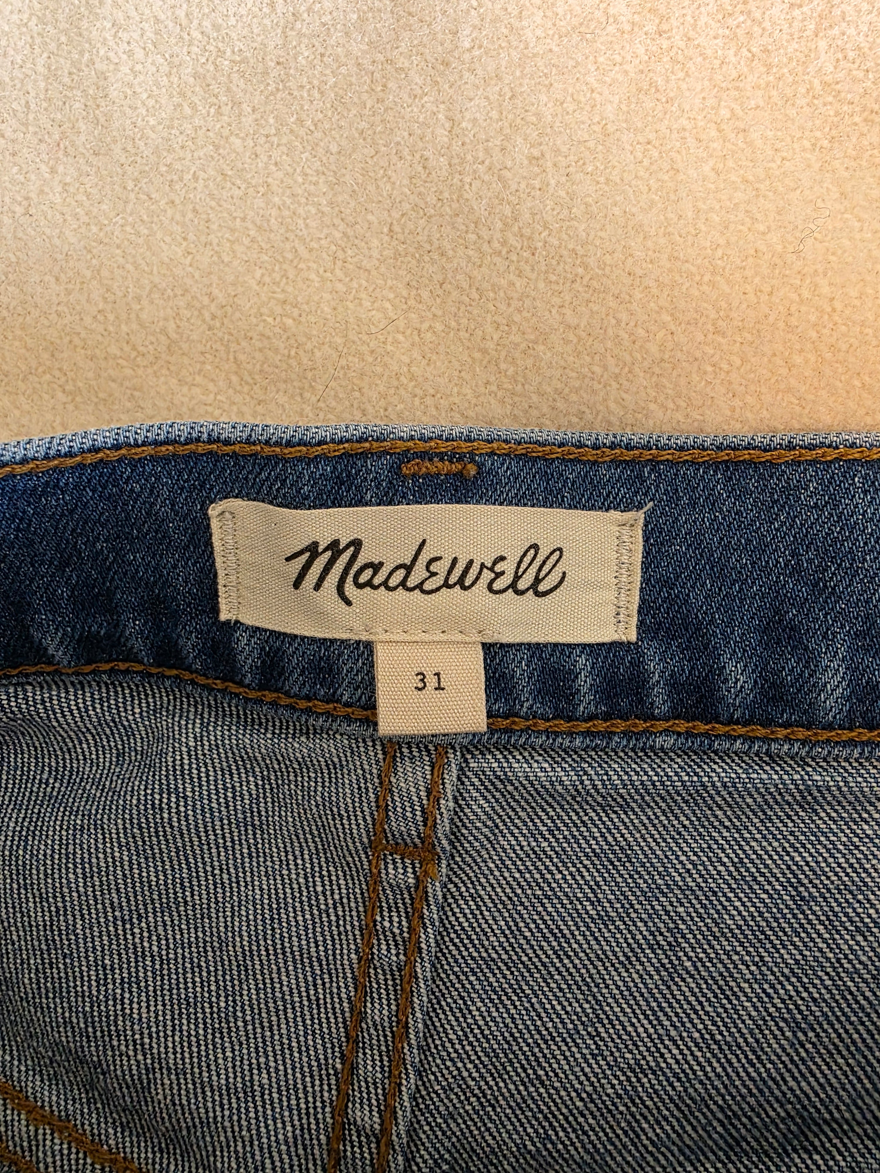 Madewell Emmett Denim Shorts (31)
