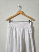 Aerie Wide Leg Gauze Pants (M)