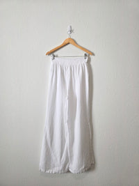 Aerie Wide Leg Gauze Pants (M)