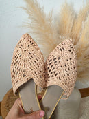 Raffia Woven Mules (10)