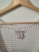 Textured Knit Sweater Vest (L)