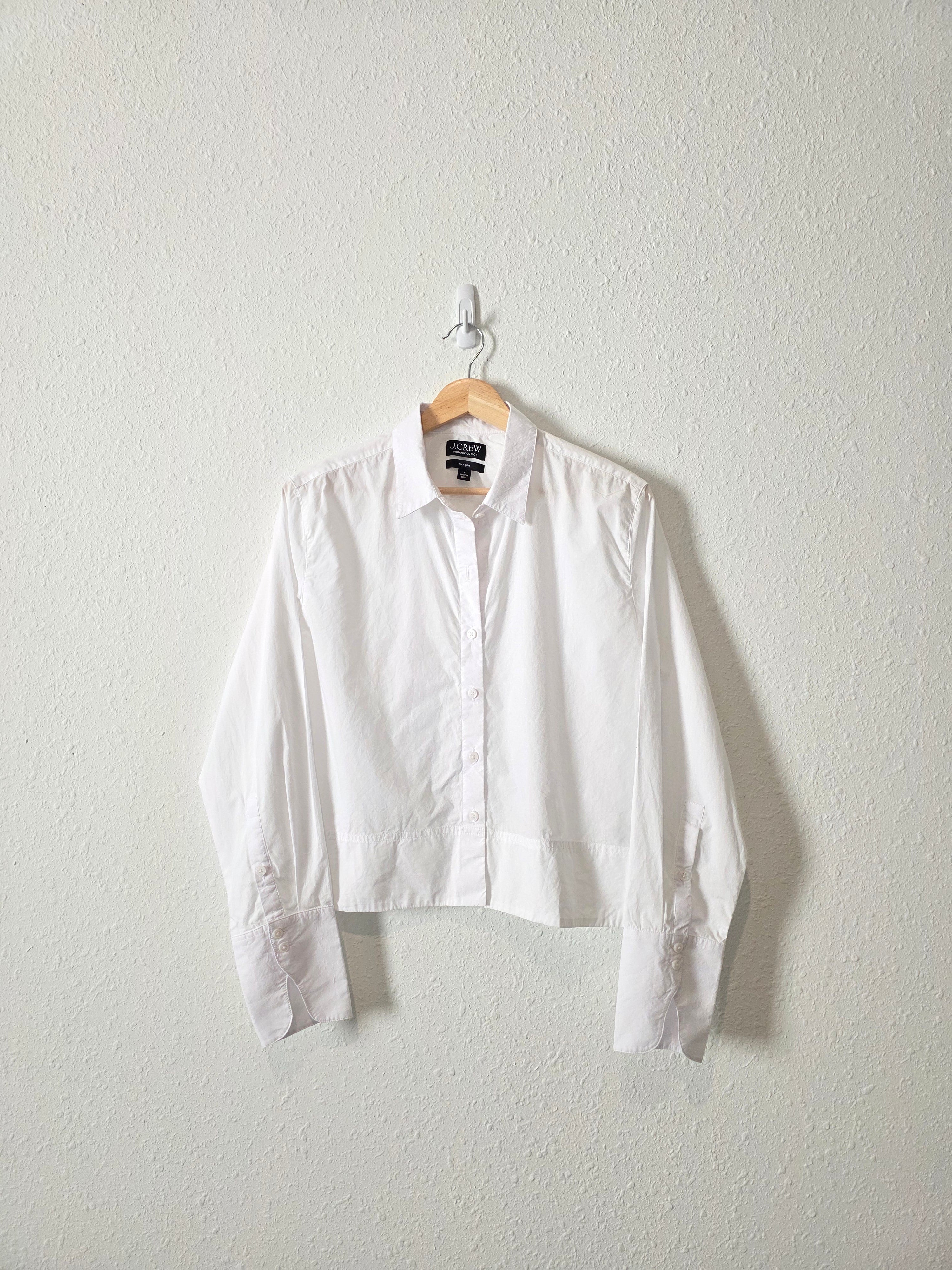 J.Crew Cropped Button Up (8)
