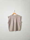 Vintage Chunky Sweater Vest (S)