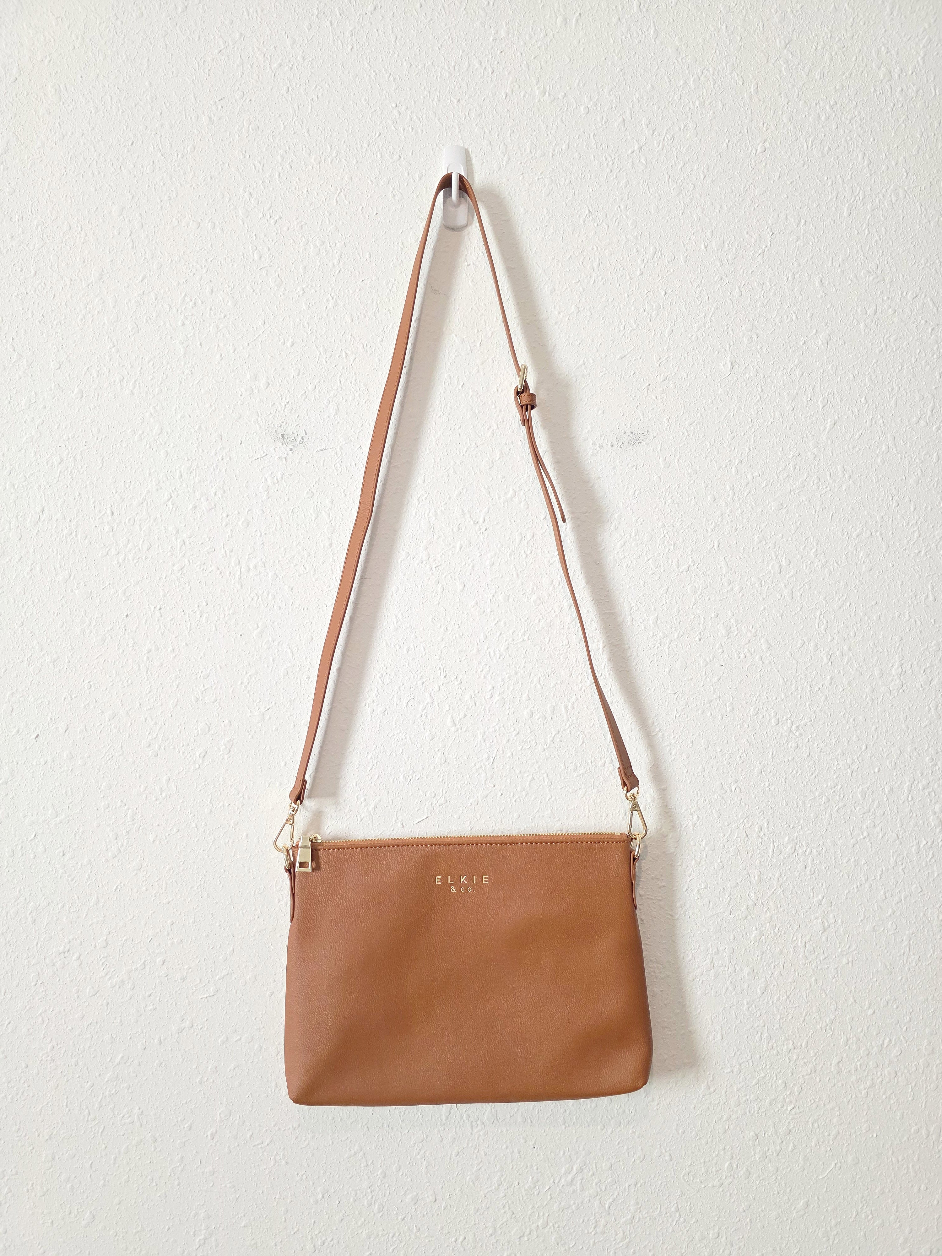 Elkie & Co Brown Crossbody Bag