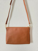 Elkie & Co Brown Crossbody Bag