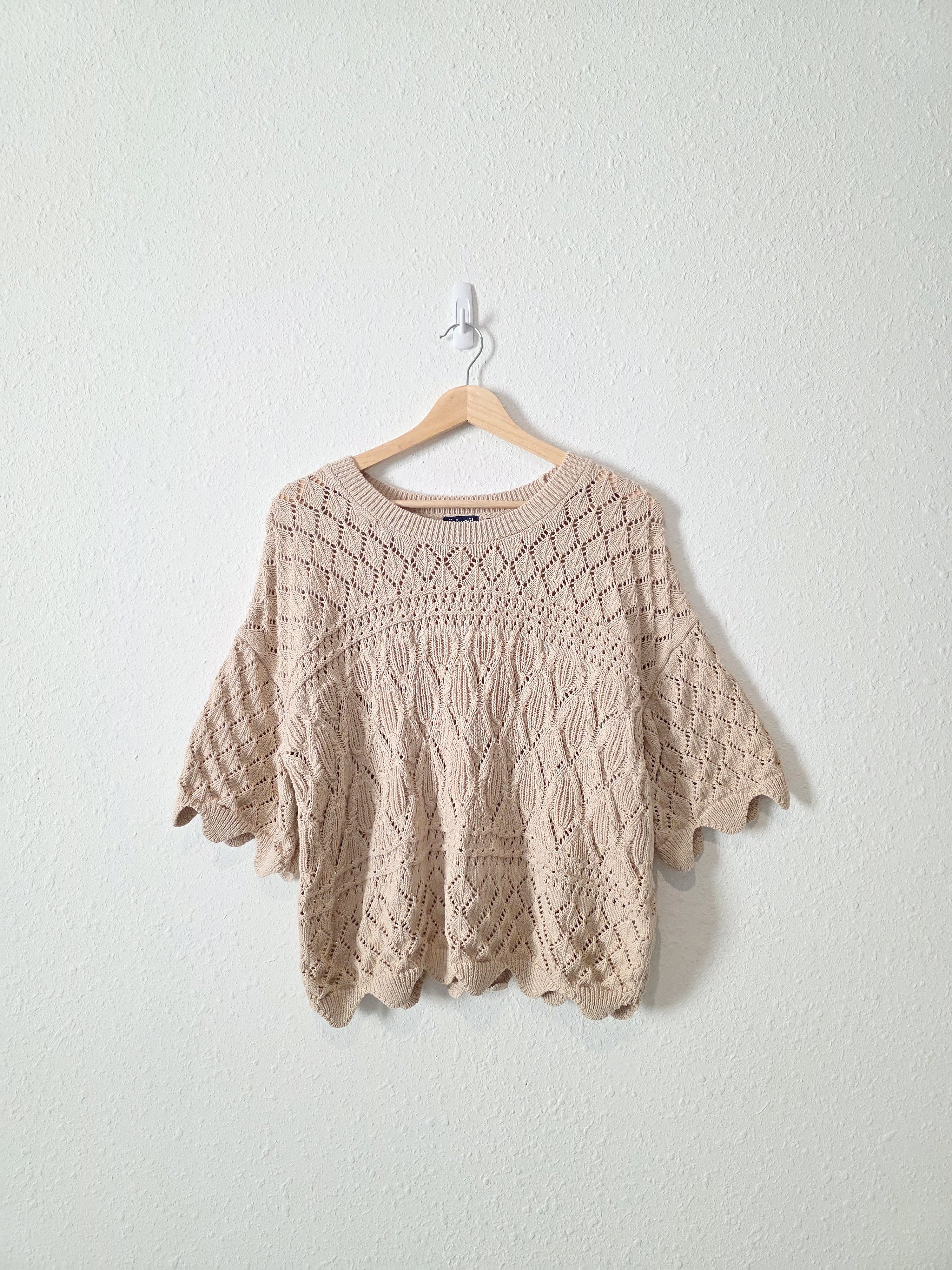 Splendid Textured Knit Sweater (L)