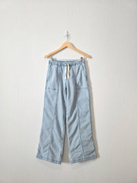 Aerie Wide Leg Tie Waist Pant (XS)