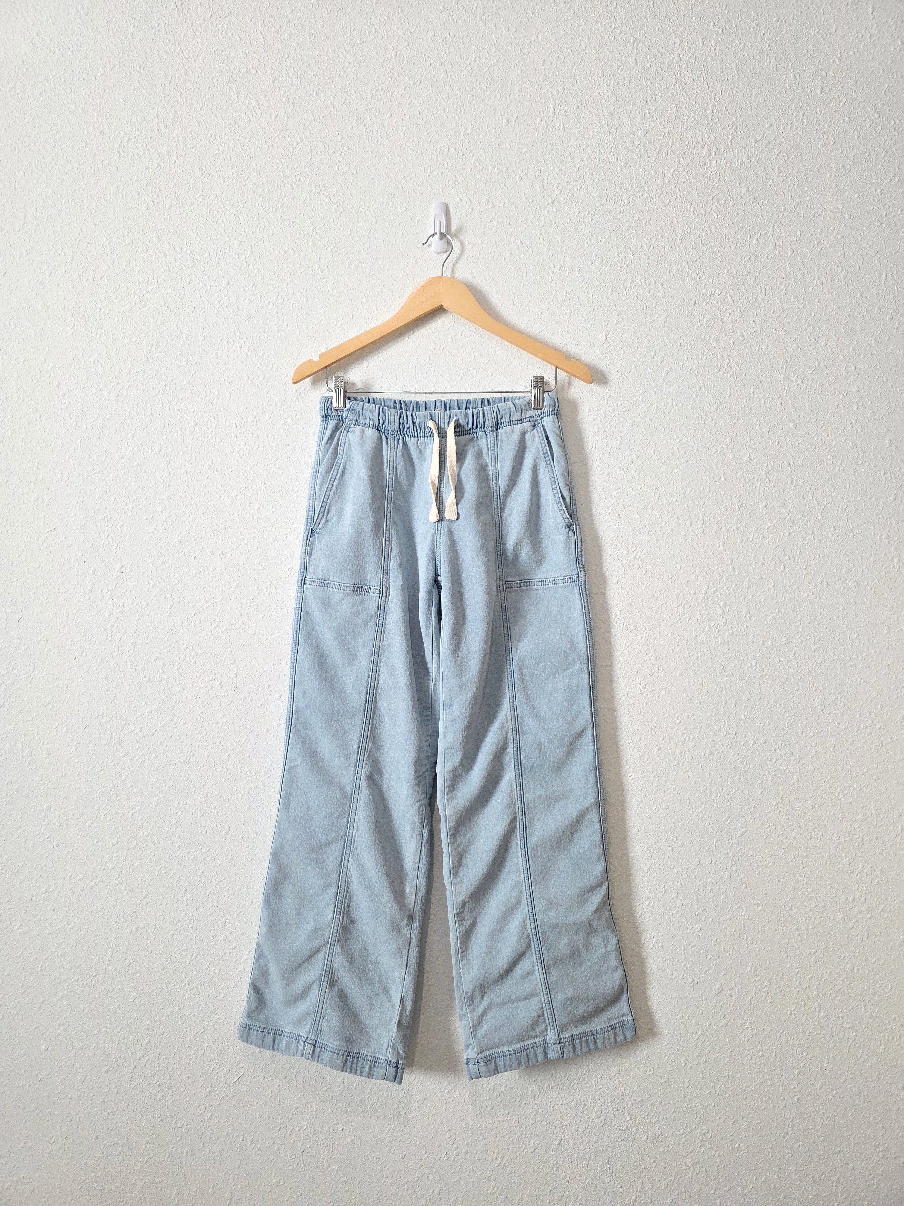 Aerie Wide Leg Tie Waist Pant (XS)