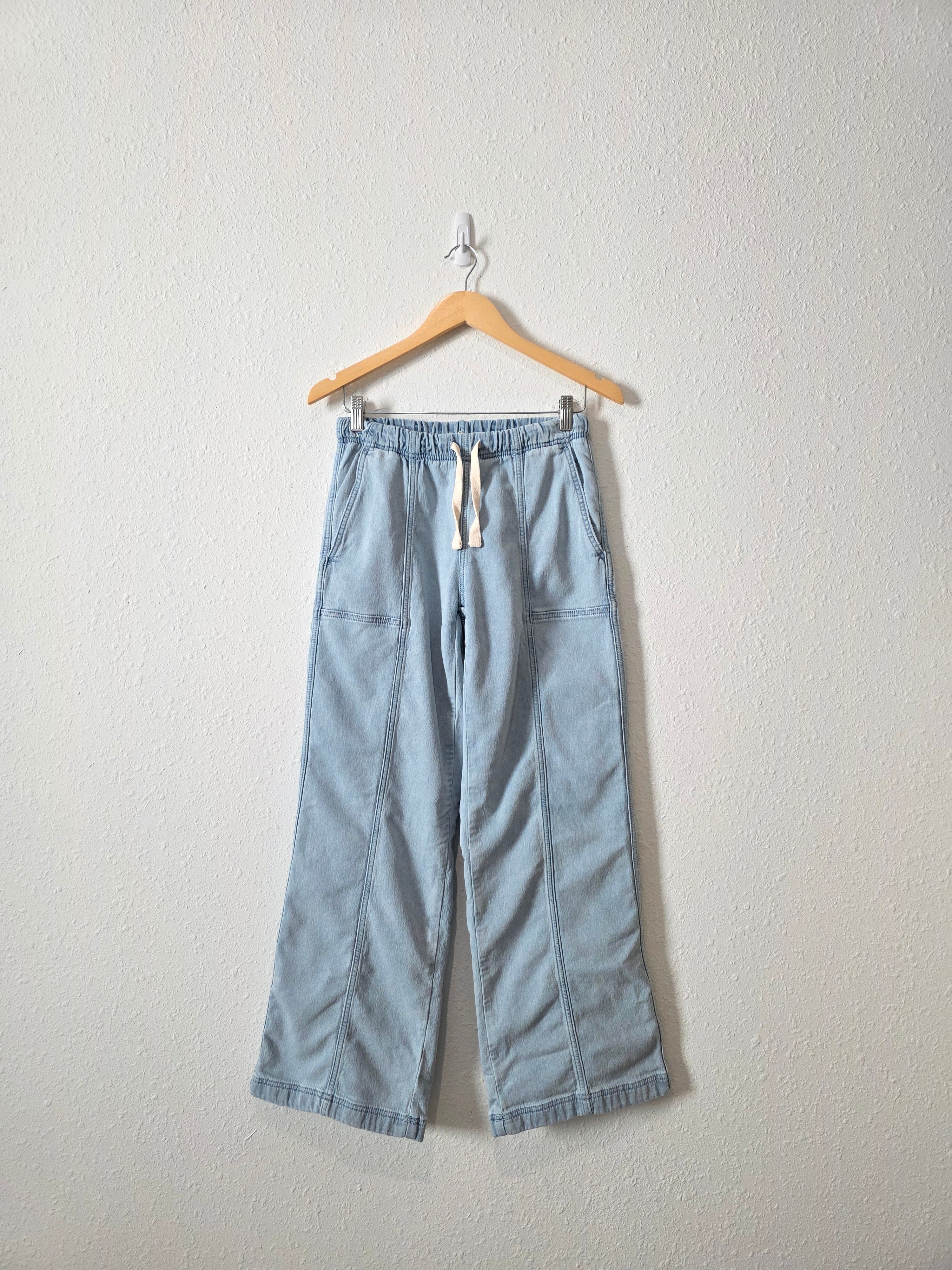 Aerie Wide Leg Tie Waist Pant (XS)