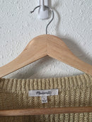 Madewell Light Green Cotton Sweater (L)