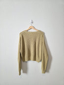 Madewell Light Green Cotton Sweater (L)