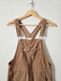 Brown Corduroy Overalls (XS)