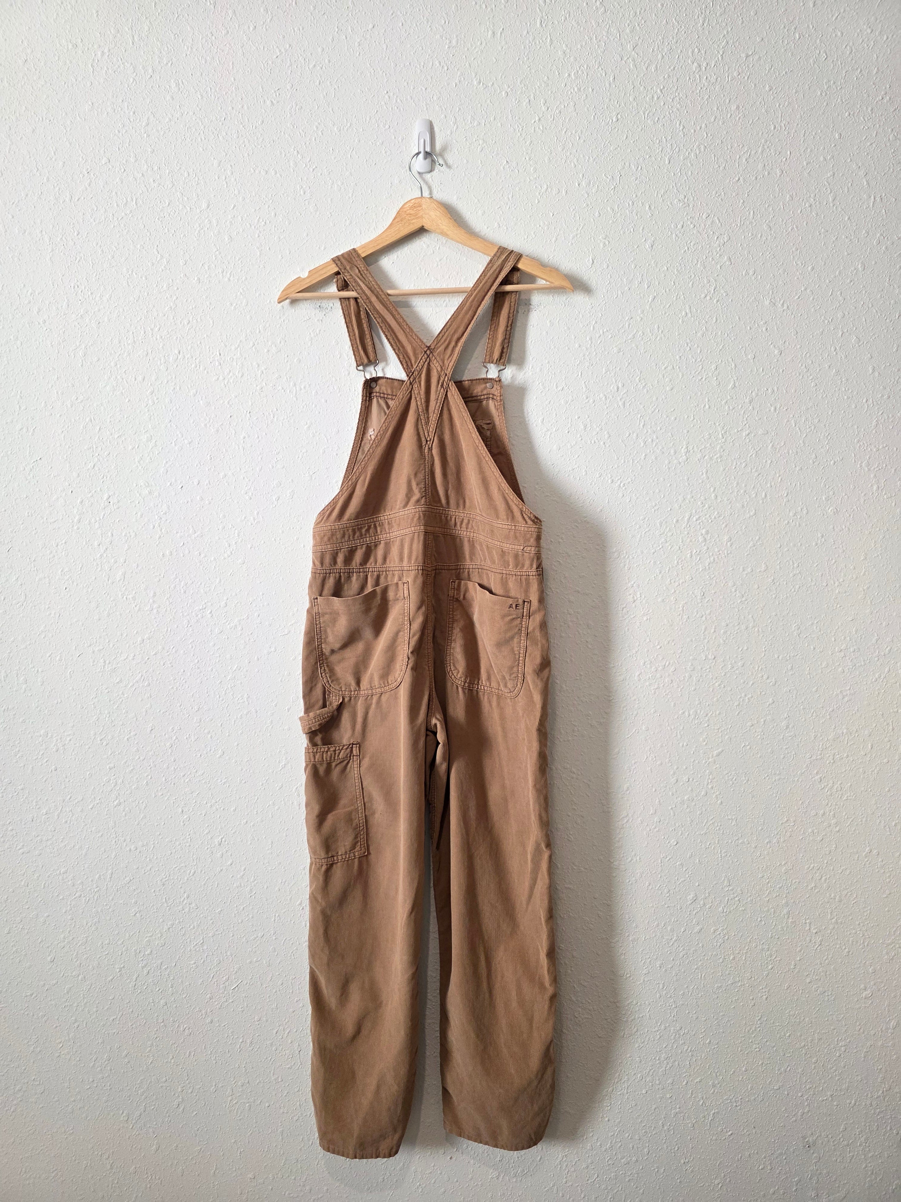 Brown Corduroy Overalls (XS)