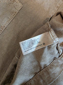 Brown Wide Leg Overall Jumpsuit (XS)